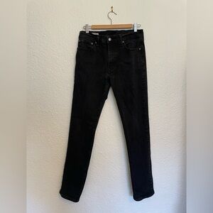 Levi’s Premium 511 Black Jeans 33x34